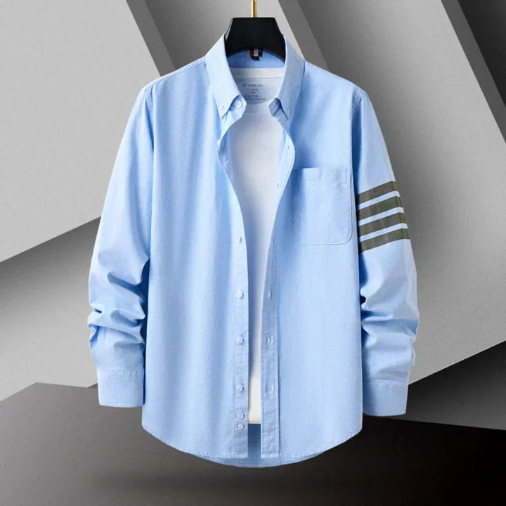 Levoire | Chemise Rayee Moderne Hommes
