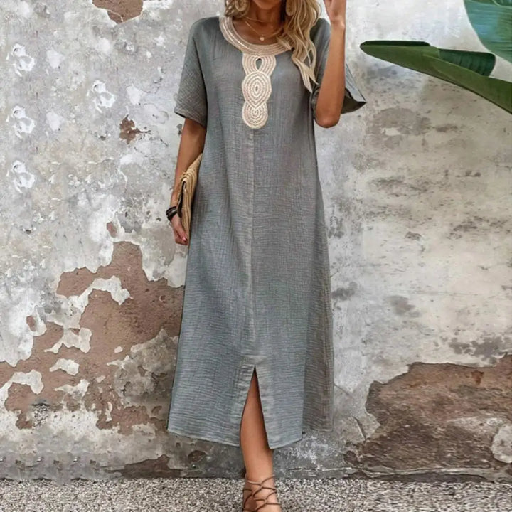 Levoire | Robe unie pour femme Gris