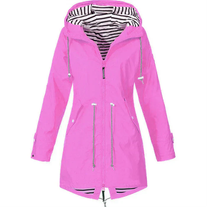 Levoire | Le manteau de pluie élégant et imperméable pour femmes Rosa