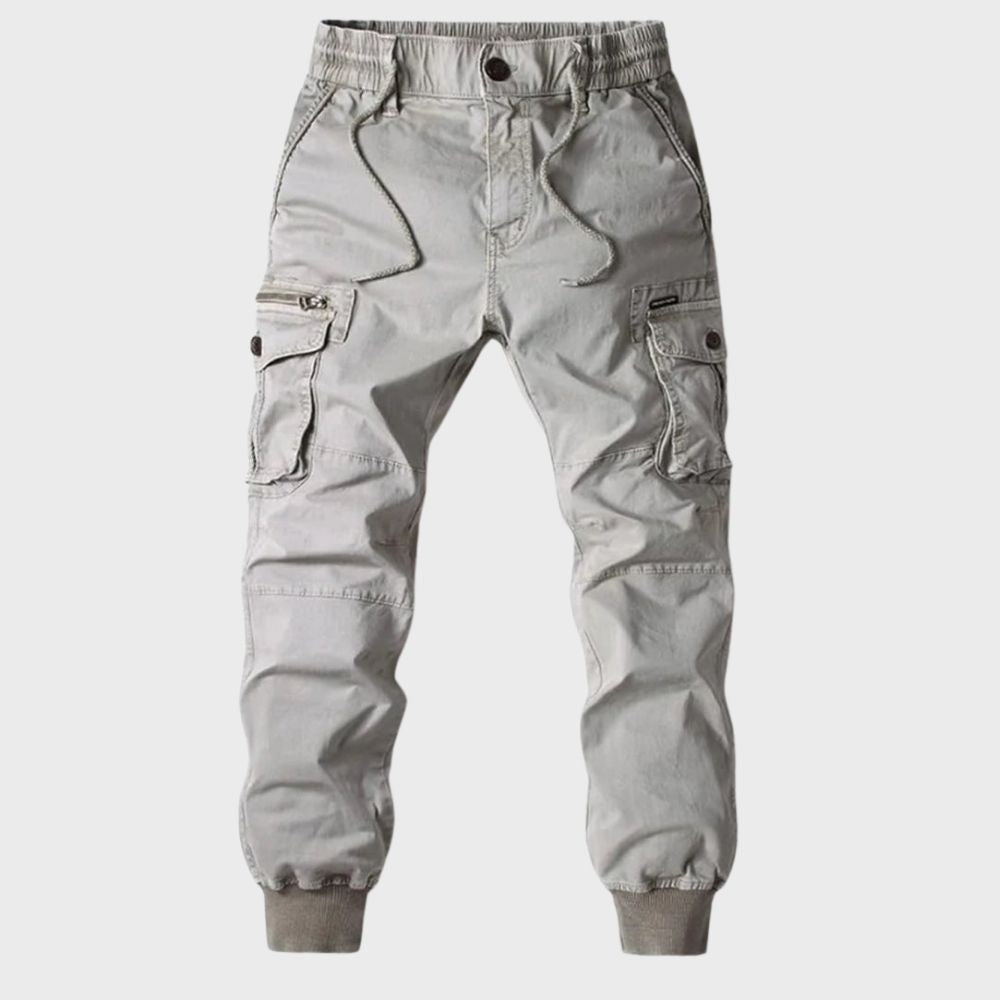 Levoire | Pantalon Cargo Jogger Pour Hommes Gris clair