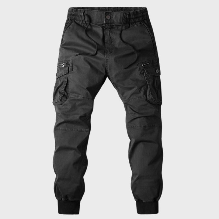 Levoire | Pantalon Cargo Jogger Pour Hommes Noir