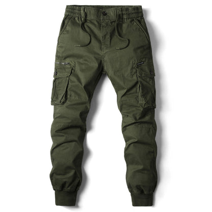 Levoire | Pantalons Cargo Confortables Avec Poches Vert foncé