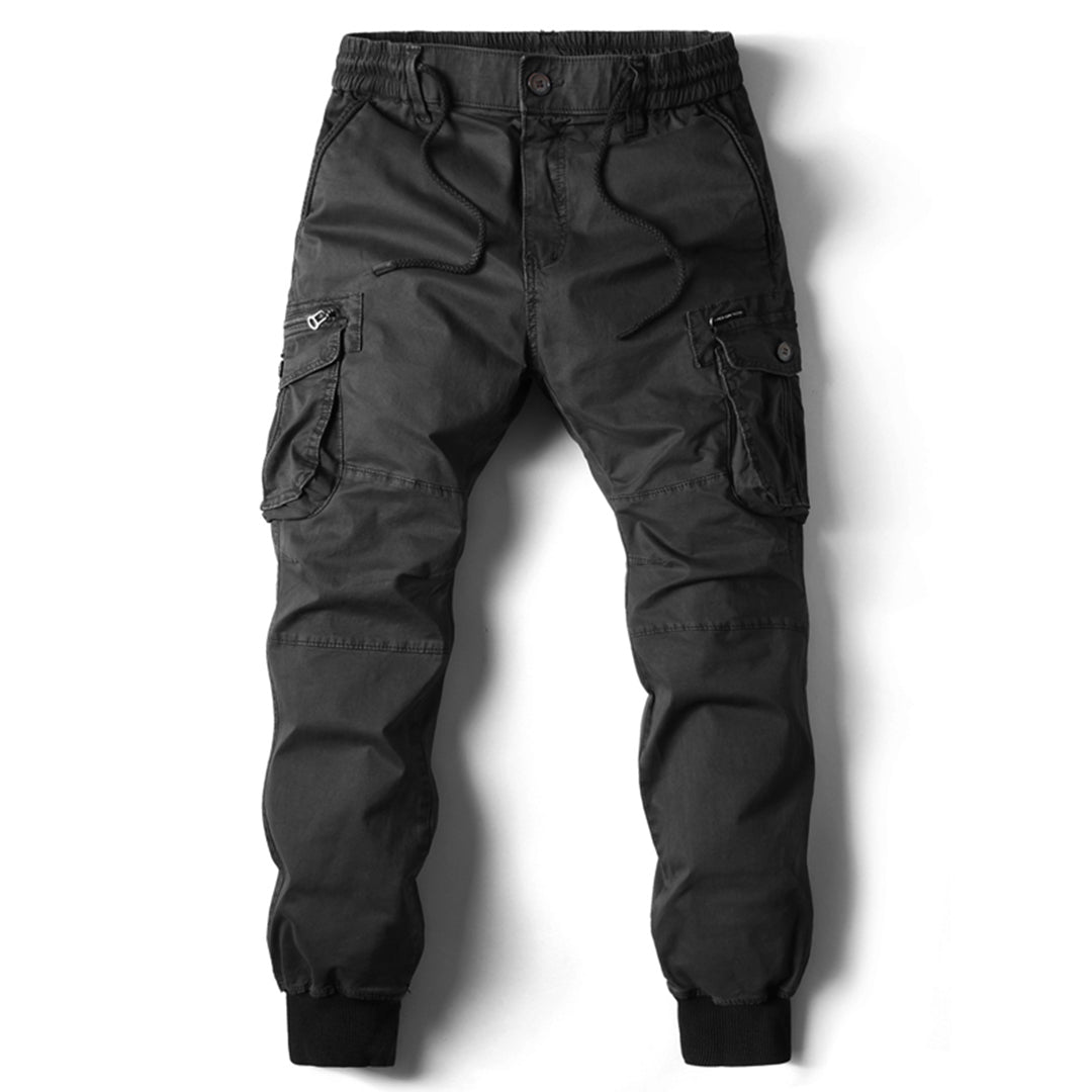 Levoire | Pantalons cargo confortables avec poches Noir