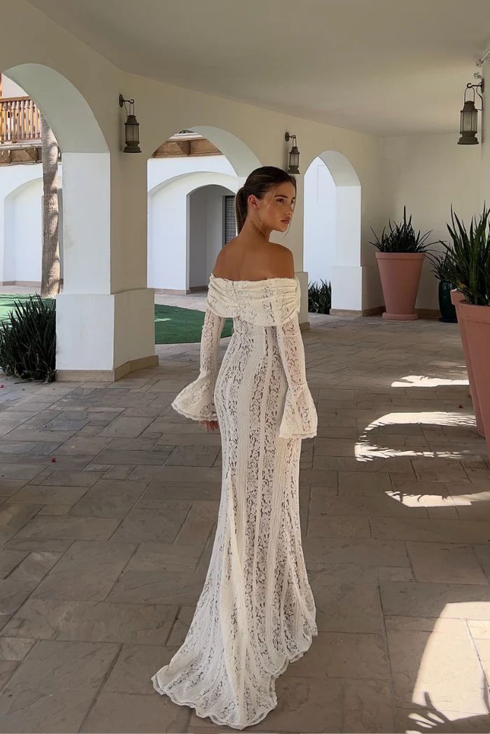 Levoire | Robe Maxi En Dentelle