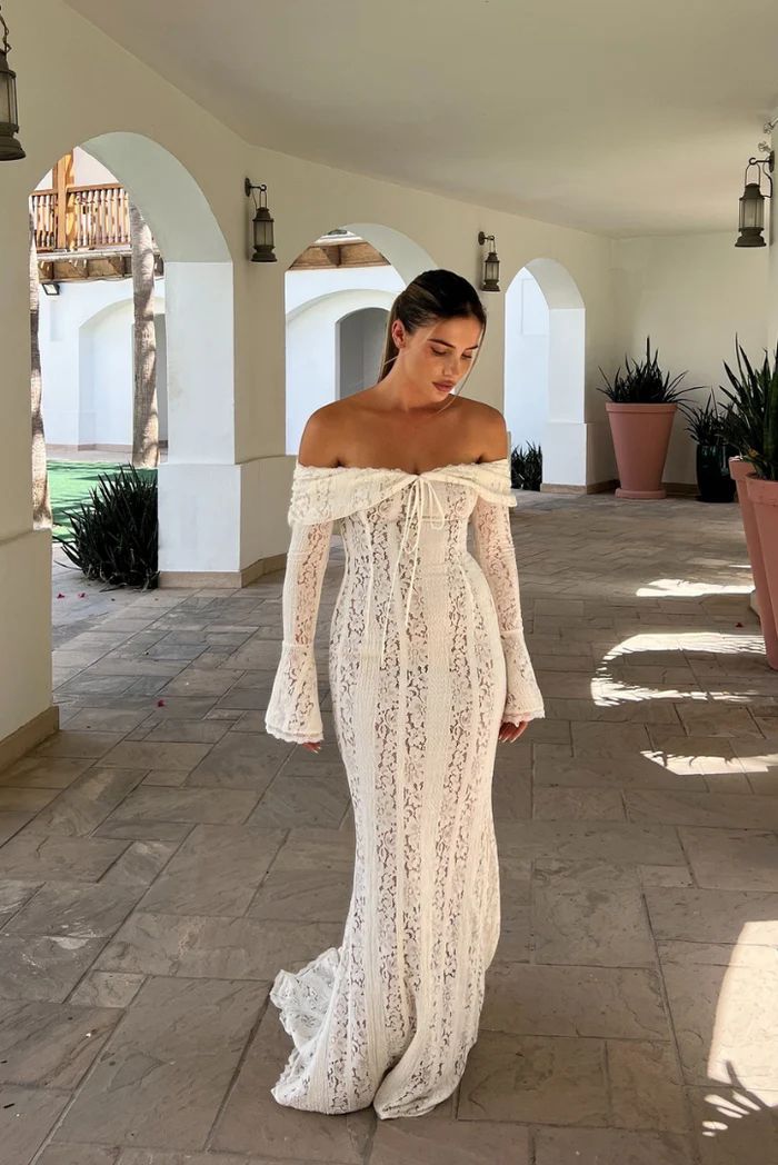 Levoire | Robe Maxi En Dentelle