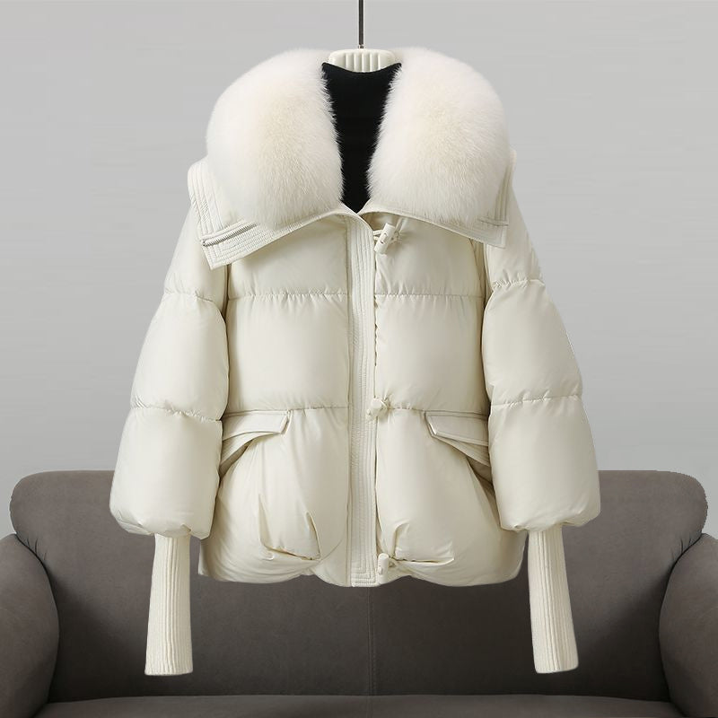 Levoire | Veste En Duvet Glamourueuse Blanc