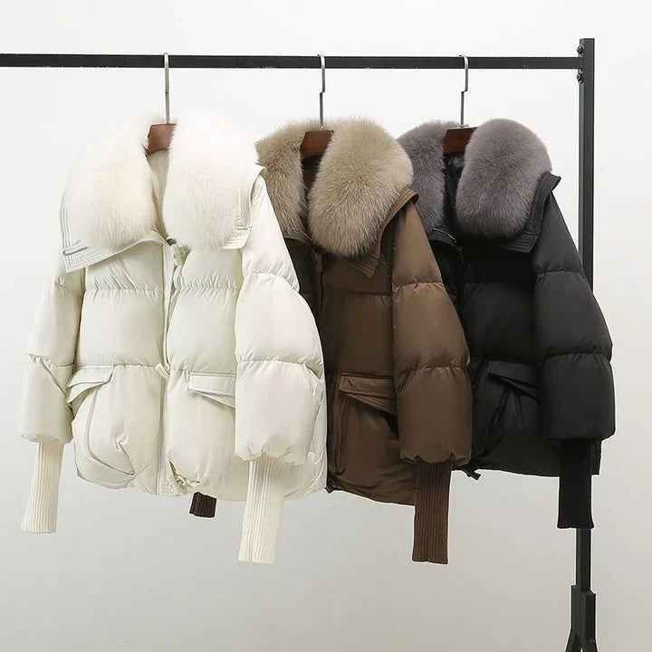 Levoire | Veste À Col En Fausse Fourrure À Manches Longues Avec Fermeture Éclair
