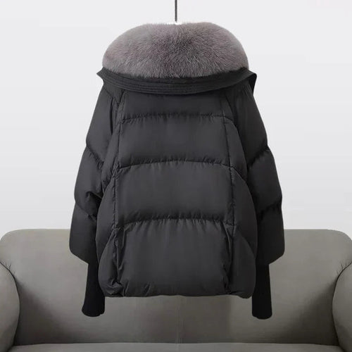 Levoire | Veste à manches longues en peluche synthétique avec col zippé