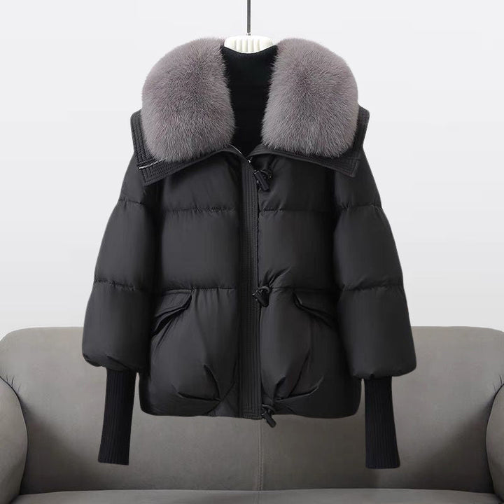 Levoire | Veste En Duvet Glamourueuse Noir