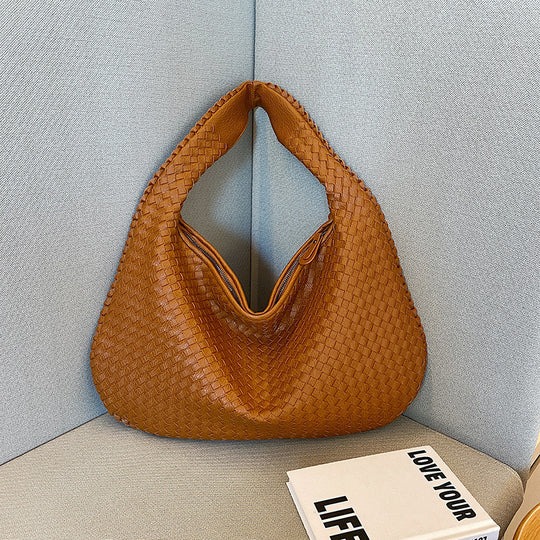 Levoire | Sac De Courses Tissé En Rouge Braun