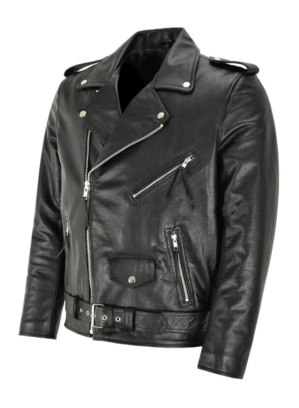 Levoire | Leeuwen | Veste En Cuir Pour Hommes Moderne