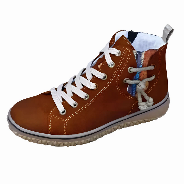 Levoire | Bottes Confortables Antidérapantes Marron foncé