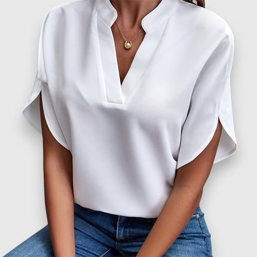 Levoire | Blouse Légante Avec Détail Nœud
