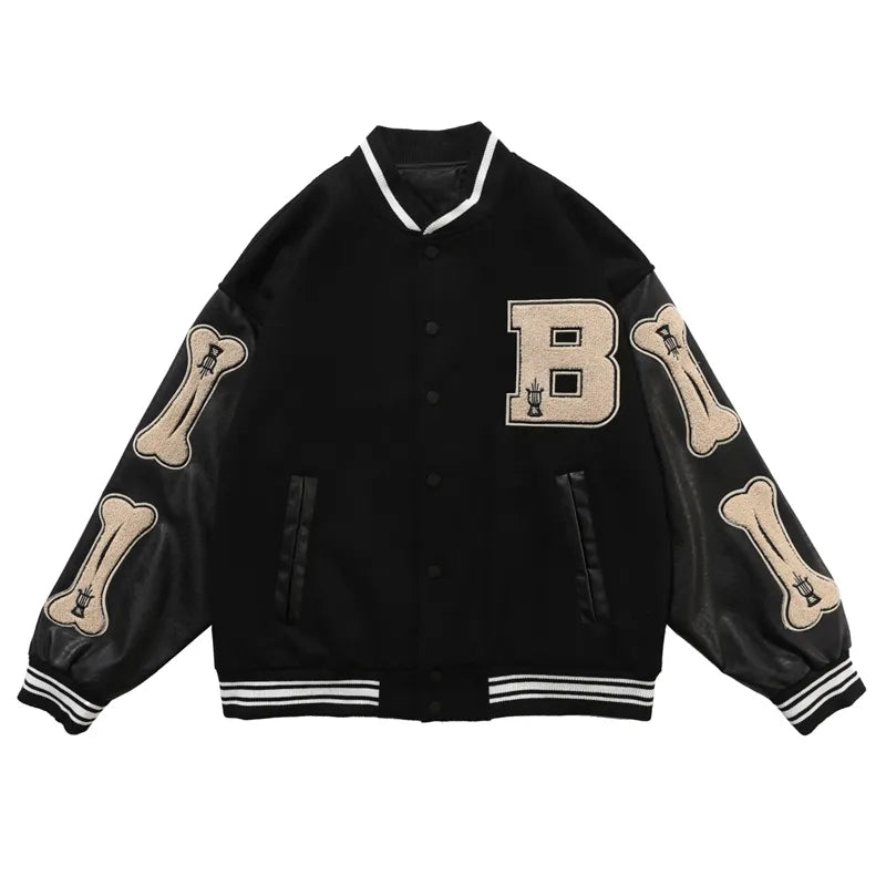 Levoire | Veste Bomber Streetwear Varsity