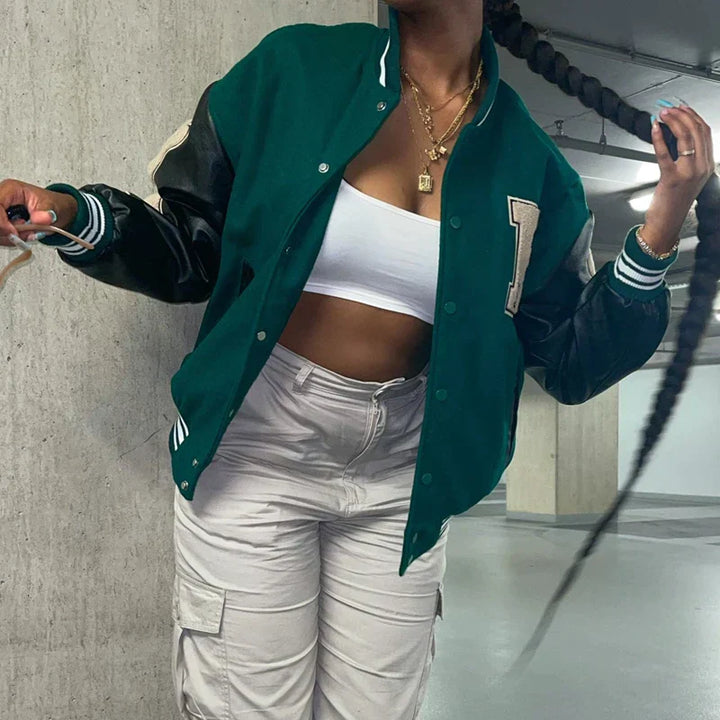 Levoire | Veste Bomber Streetwear Varsity