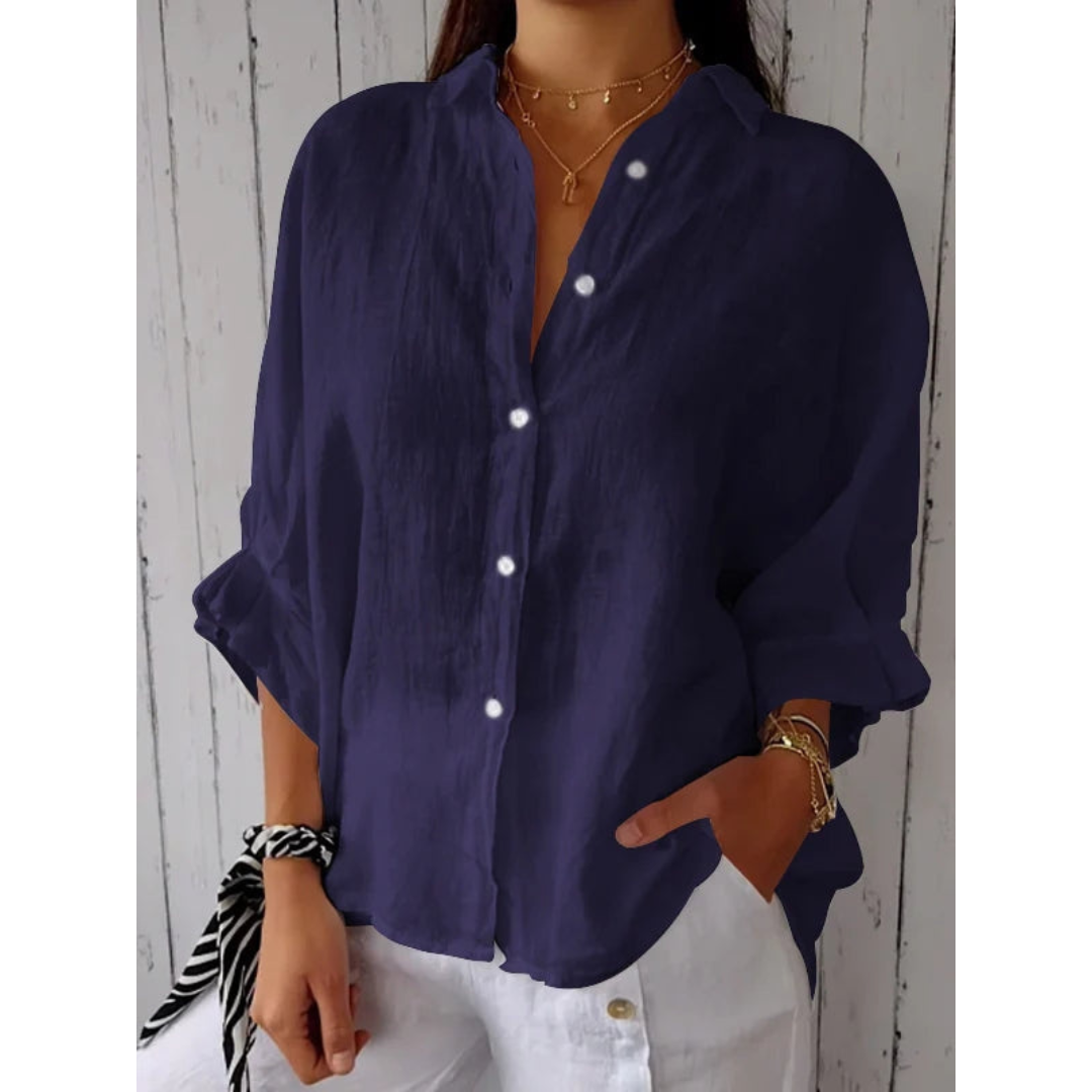 Levoire | Blouse De Loisirs Pour Une Journée Détendue Violet