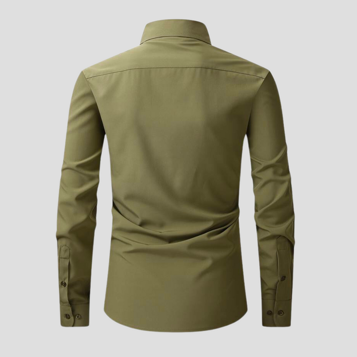 Levoire | Chemise D'Affaires À Col Convertible