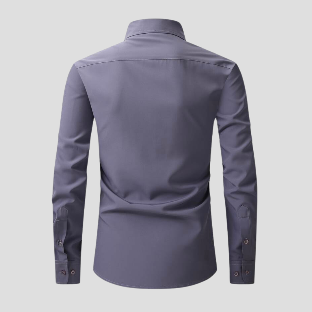 Levoire | Chemise D'Affaires À Col Convertible