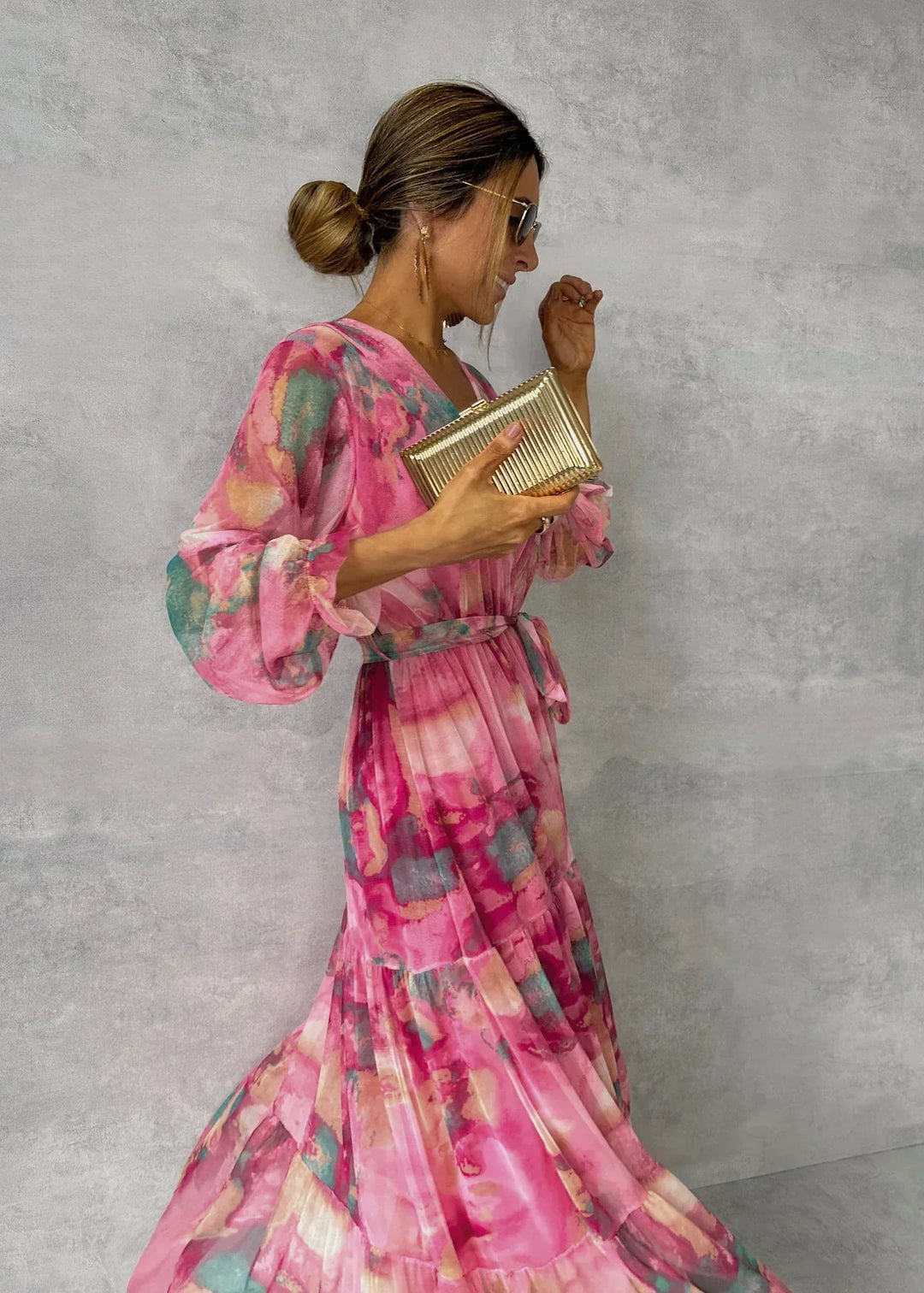 Levoire | Robe D'Été À Manches Longues Vêtements Décontractés À La Mode