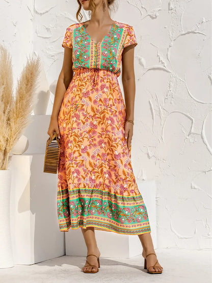 Levoire | Robe Élégante À Coupe Ajustée Jaune-vert