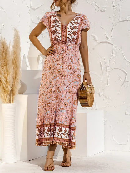 Levoire | Robe Élégante À Coupe Ajustée Abricot