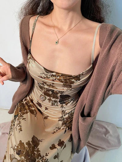 Levoire | Robe élégante à encolure carrée pour femmes
