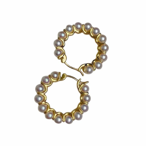 Levoire | Boucles D'Oreilles En Verre De Coquillage Rond