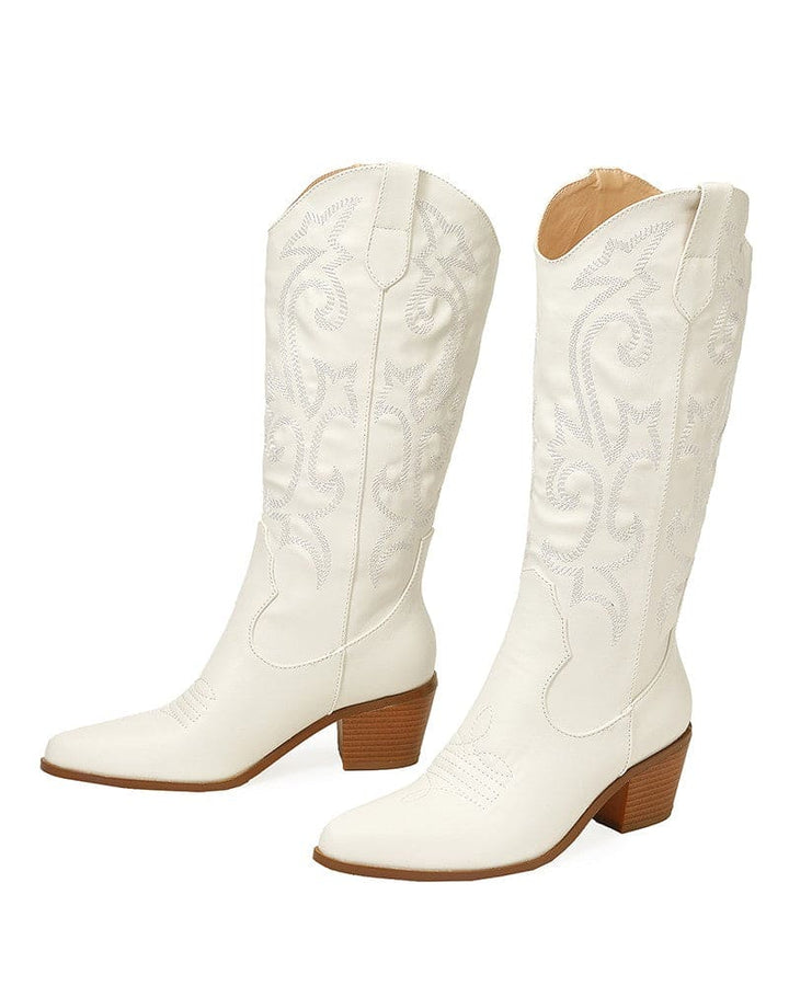 Levoire | Bottes De Cowboy Robustes Avec Broderie