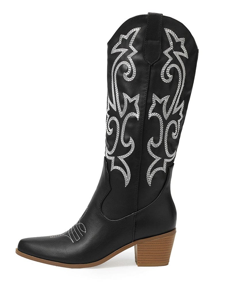 Levoire | Bottes De Cowboy Robustes Avec Broderie
