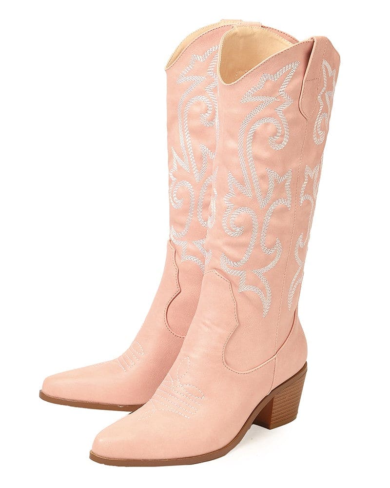 Levoire | Bottes De Cowboy Robustes Avec Broderie