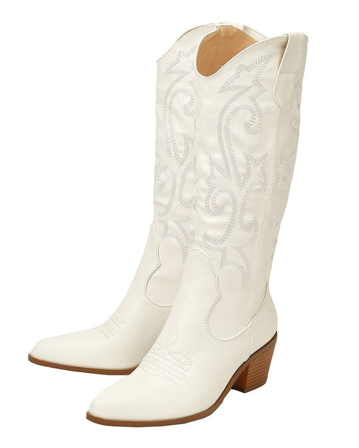 Levoire | Bottes De Cowboy Robustes Avec Broderie