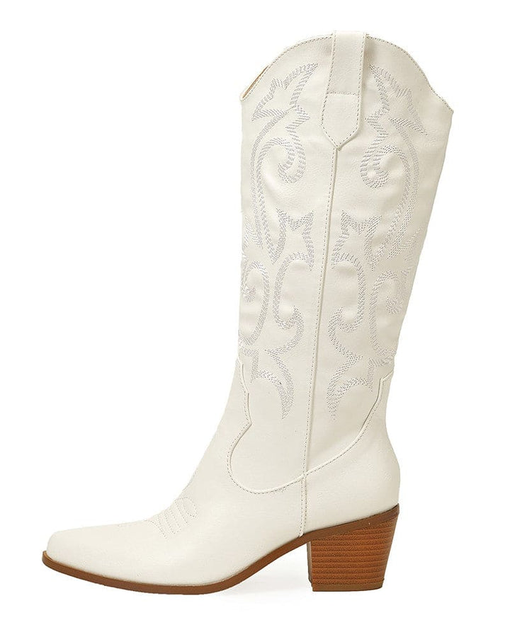 Levoire | Bottes De Cowboy Robustes Avec Broderie