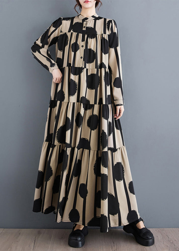 Levoire | Robe maxi décontractée Noir