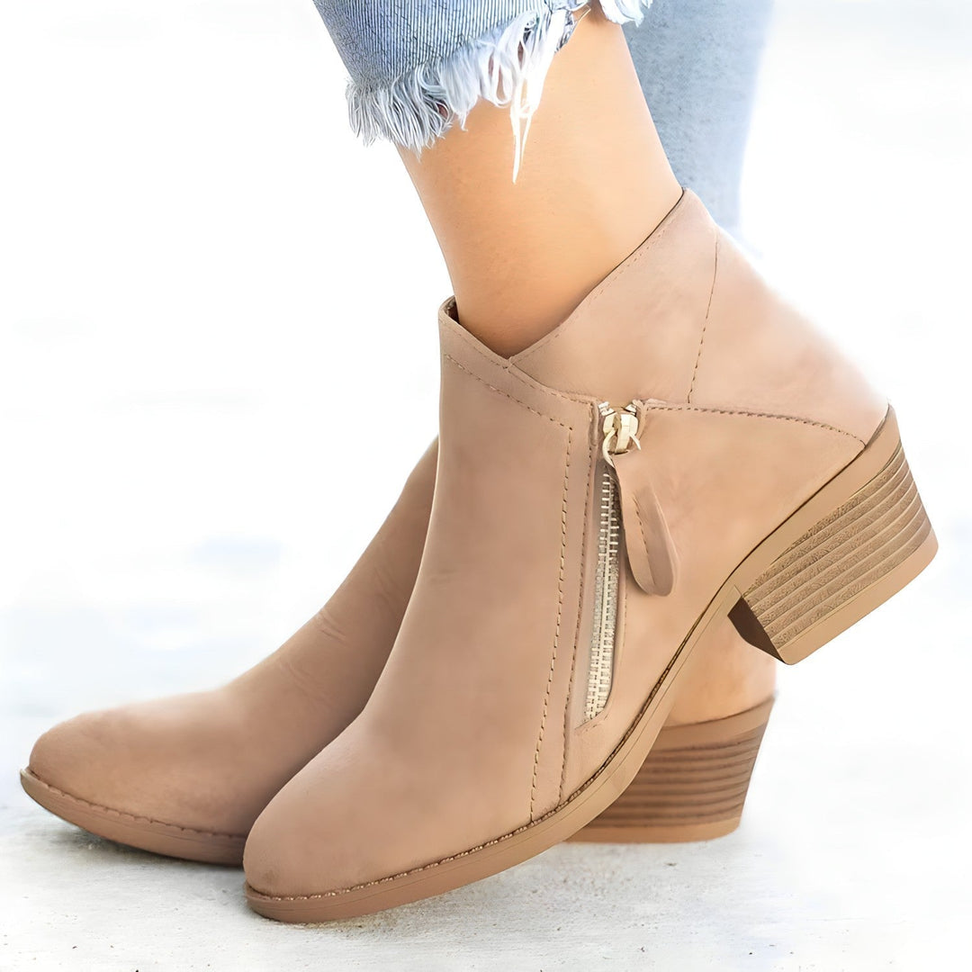 Levoire | Élégant Cuir Suédé Bar Beige