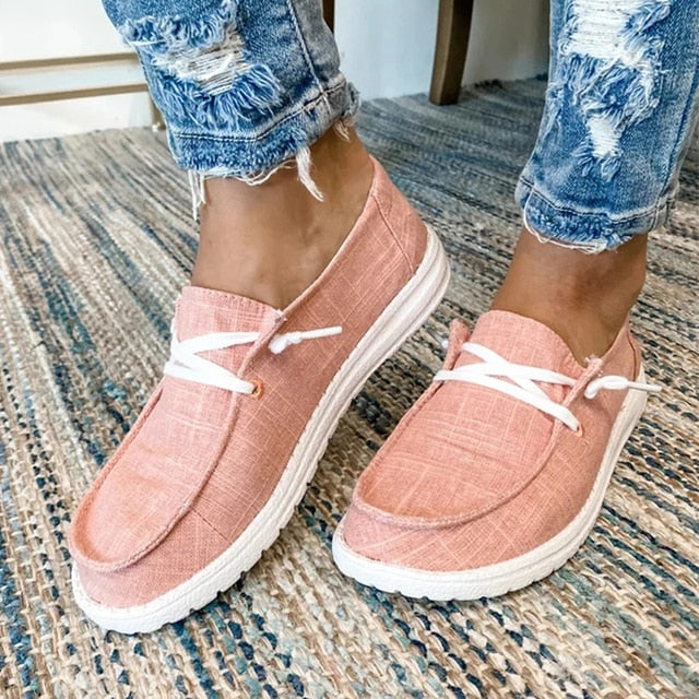 Levoire | Baskets Mocassins Pour Femmes Rosa