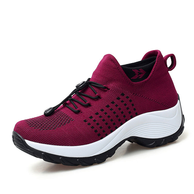 Levoire | Chaussure De Course Respirante Pour Femmes Sans Lacets Rot