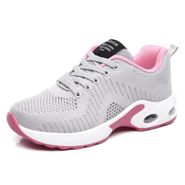 Levoire | Chaussures De Sport Orthopédiques Confortables Pour Femmes Gris Rose