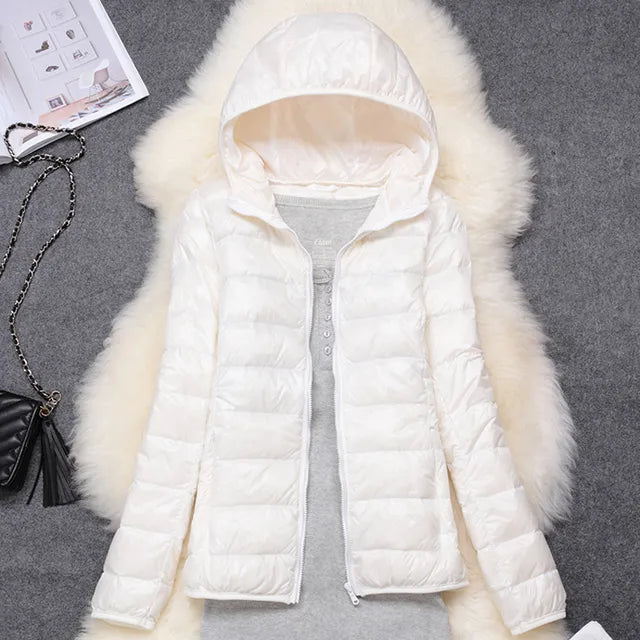 Levoire | Veste Légère En Duvet Élégante T Blanc