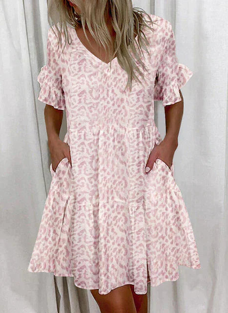 Levoire | Élégant Robe De Loisirs Vêtements De Loisirs Élégants Stk. Rosa