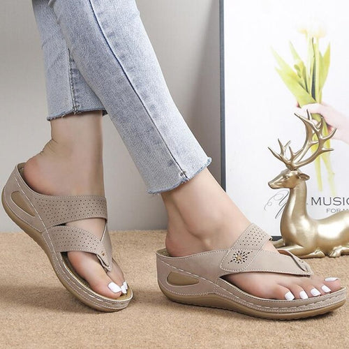 Levoire | Sandales Orthopédiques À Talons Bas