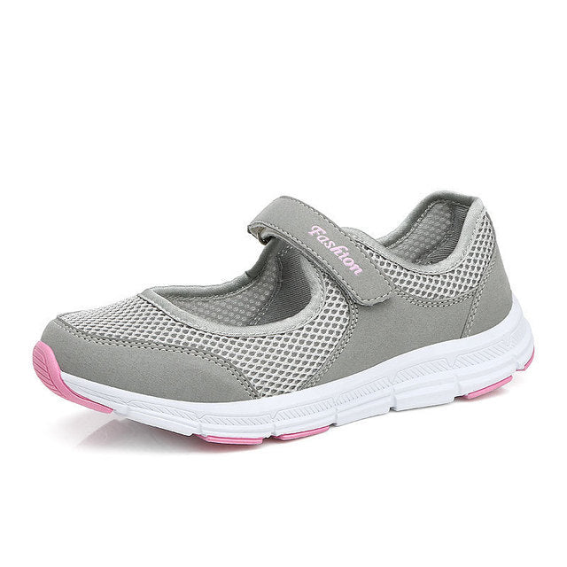 Levoire | Sandales Orthopédiques À Bande Velcro Pour Femmes Gris