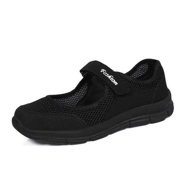 Levoire | Sandales Orthopédiques À Bande Velcro Pour Femmes Noir