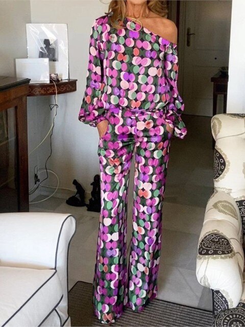 Levoire | Ensemble De 2 Pièces Coloré Violet