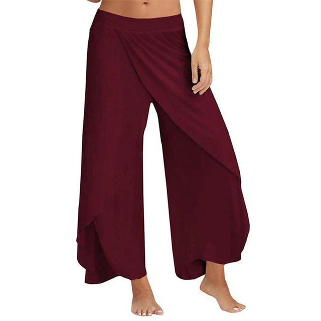 Levoire | Jupe-Pantalon Ample Pour Femmes Rouge vin