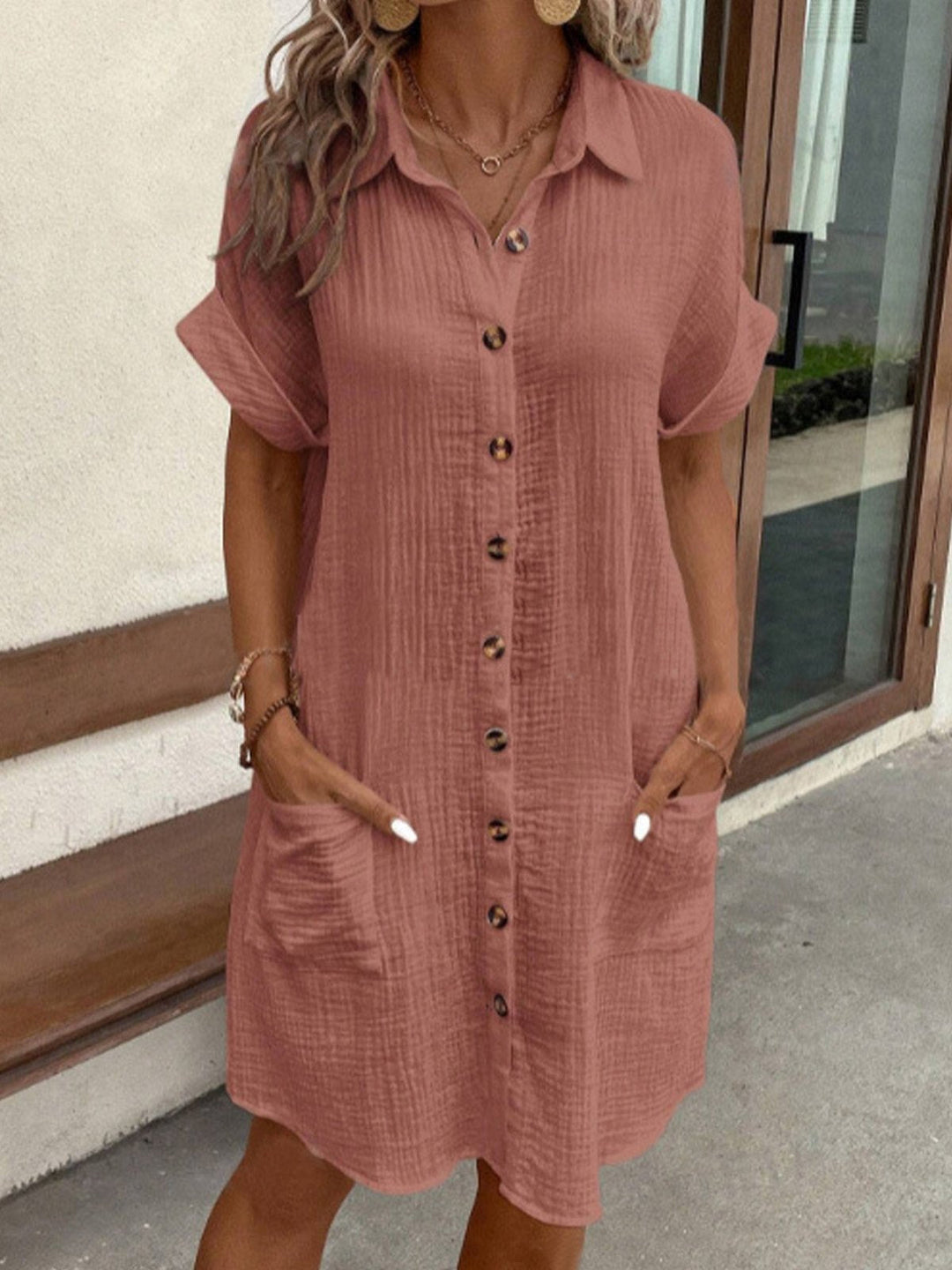 Levoire | Robe Polo Rouge