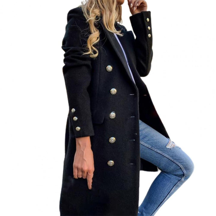 Levoire | Veste À Double Poitrine Noir