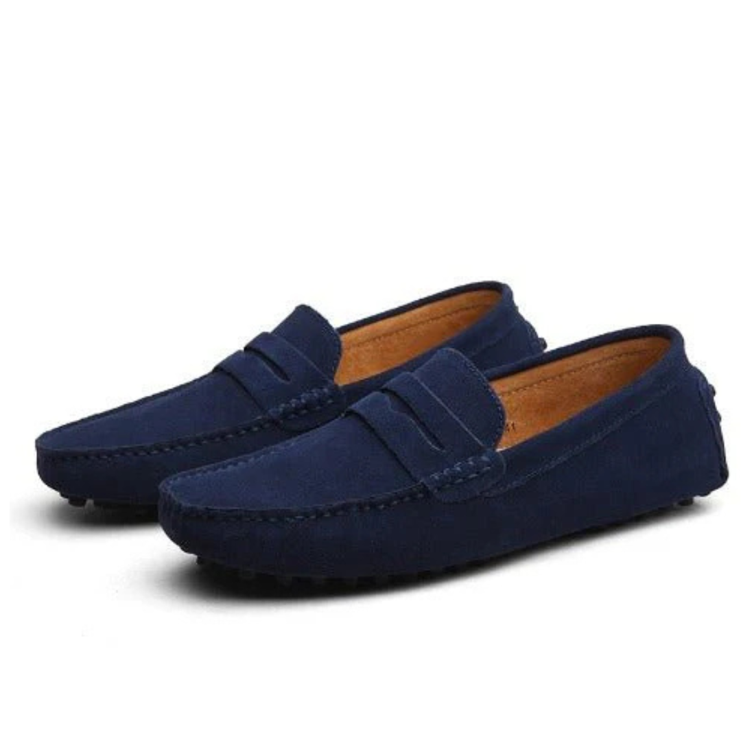 Levoire | Slips Sur Chaussures Classiques Basse Confortable Bleu foncé