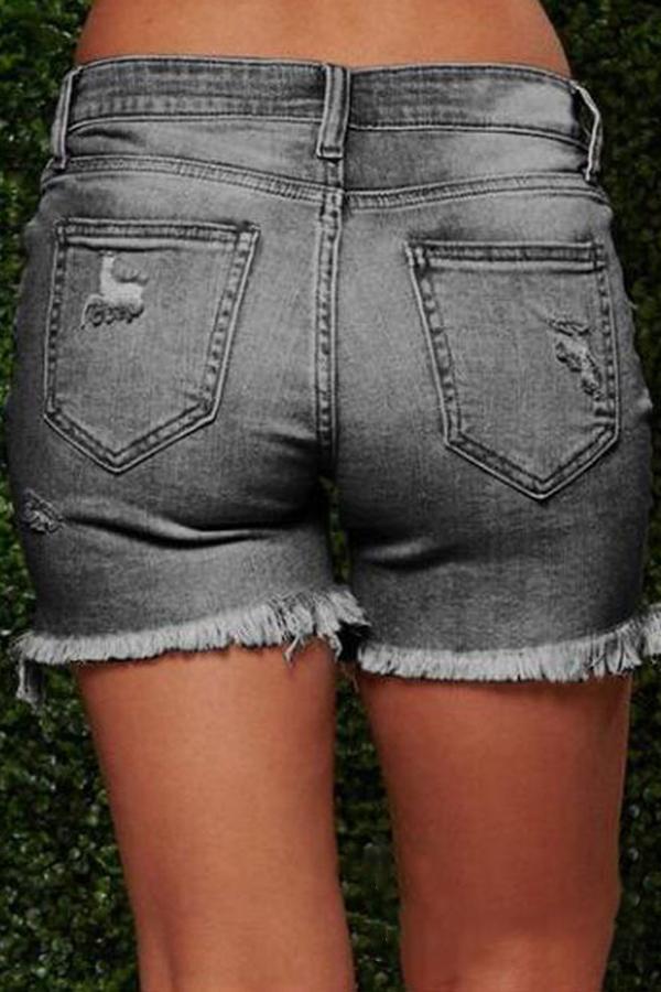 Levoire | Shorts en jean à coupe décontractée