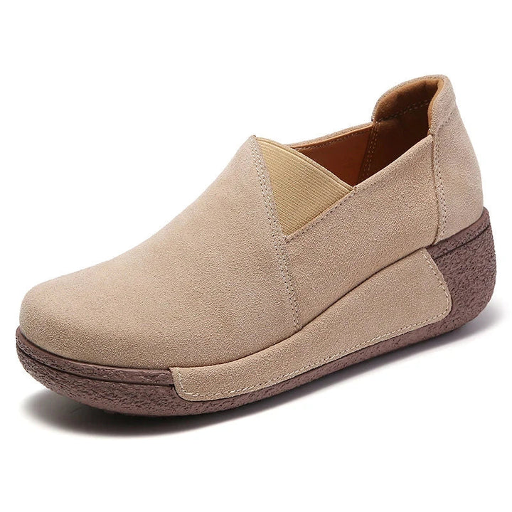 Levoire | Mocassins En Cuir Beige