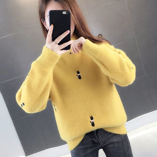 Levoire | Pull Col Roulé En Peluche